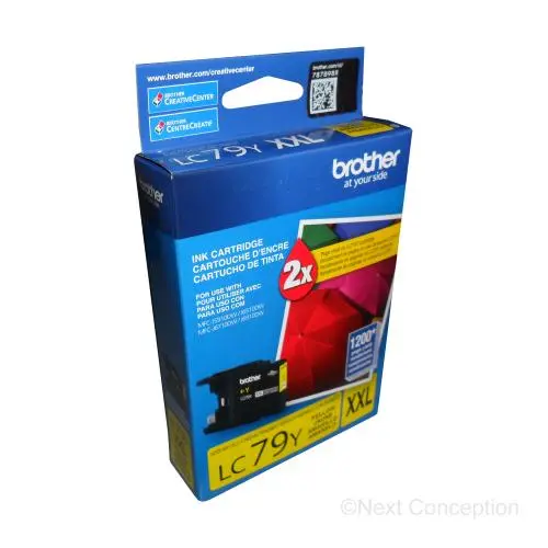 Lc79ys Hy Ink Cartridge Yellow For Mfcj6510dw, Mfcj6710dw, 1