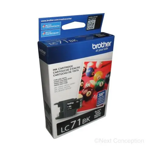 Lc71bks Ink Cartridge Black For Mfcj6710dw/6910Dw/265 1