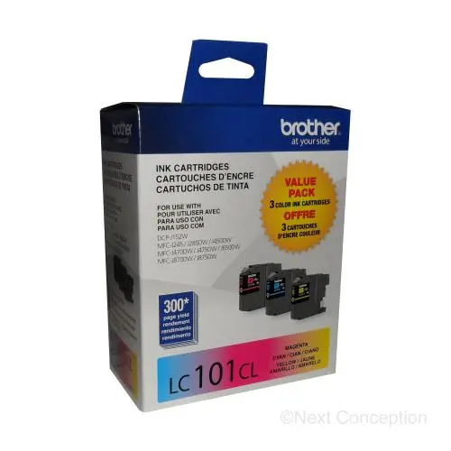 Lc1013pks C/M/Y 3Color Ink Pack For Mfcj870dw 1