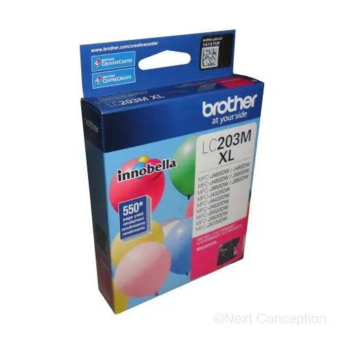 Lc203ms Magenta Ink For Mfcj4320dw/Mfcj4420dw/Mfcj4620dw 1