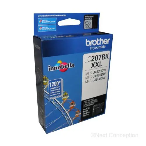 Lc207bks Black  Super Hy Ink For Mfcj4320dw/Mfcj4420dw 1