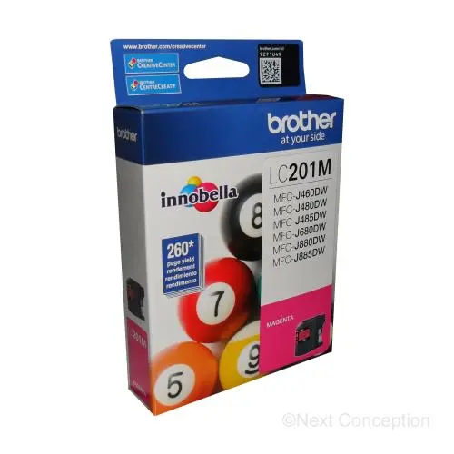 Lc201ms Magenta Ink For Mfcj4320dw/Mfcj4420dw/Mfcj4620dw/ 1