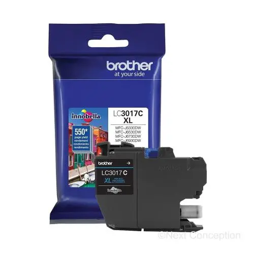 Lc3017cs Cyan Ink For Mfcj6530dw, Mfcj6930dw 0.55K 1