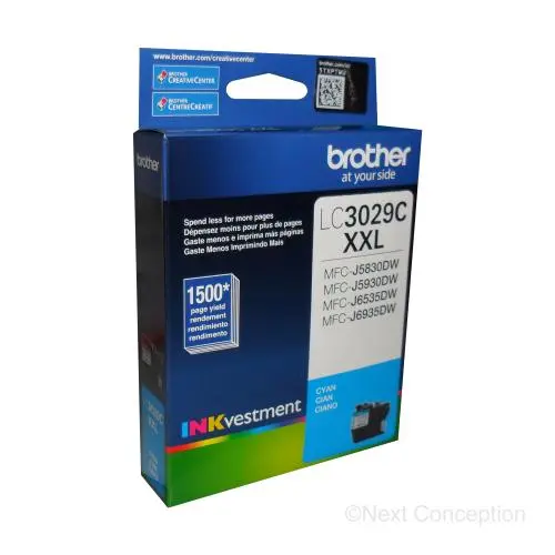 Lc3029cs Cyan Ink For Mfcj5830dw, Mfcj6535dw 1.5K 1