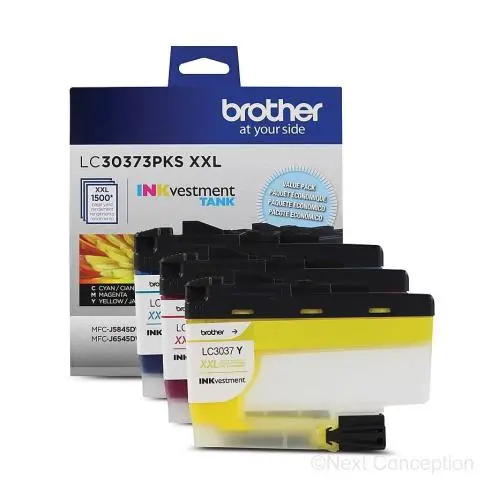 Lc30373pks Color 3Pks Super High Yield Inkvestment Cartridge 1