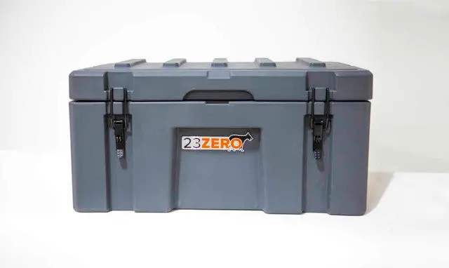 23Zero 50L Overland Gear Storage Box Gray For Pickup Trucks, Suvs & Crossovers - Compact And Durable Storage For Tools And Supplies 1