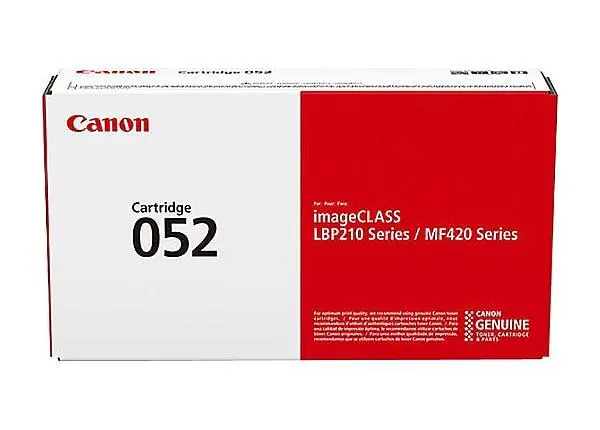 2199C001 Canon 052 Blk Tnr Ctg 1
