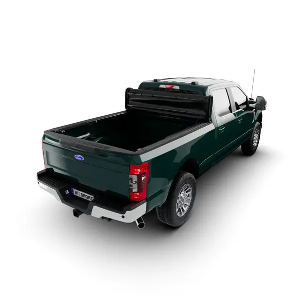 Worksport Pro Vinyl Quad Fold Sc4 Pro 8' Fits 1999-16 Ford Super Duty F-250/F-350 W/O Utility Track System Long Bed 1