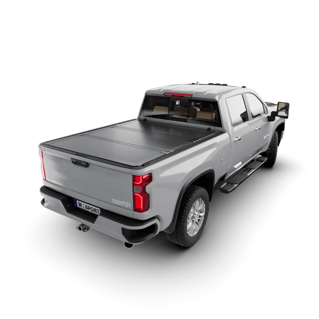 Worksport Al3 Aluminum Tri-Fold Full Bed Access Tonneau Cover – Fits 2007–2019 Chevrolet Silverado & Gmc Sierra 6'6" Standard Bed 1