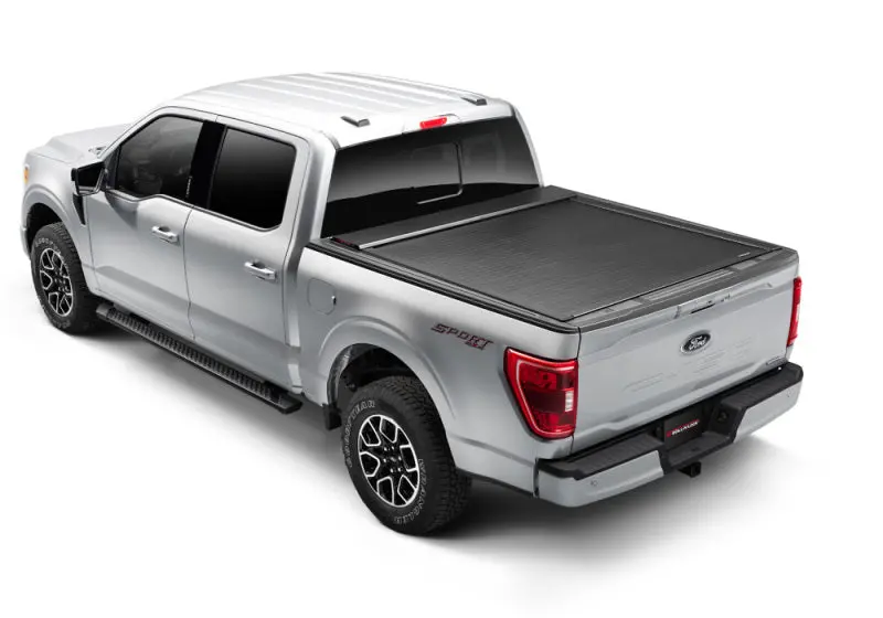 Roll-N-Lock E-Series Hard Power Retractable Tonneau Cover 67.1 In. Fits 2015-20 F-150 1