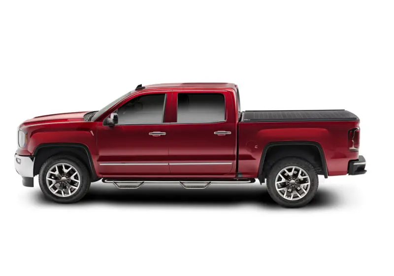 Retrax Hard Manual Retractable Tonneau Cover 8' Fits 2014-18 Chevrolet Silverado/Gmc Sierra 1500/2500/3500 Hd 1