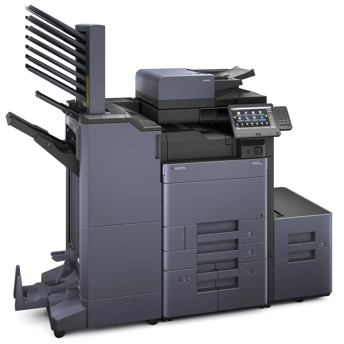 $169.95/Month Kyocera Taskalfa 6003I B/W Monochrome Laser Multifunction Printer Copier Scanner Duplex For Office Use 1