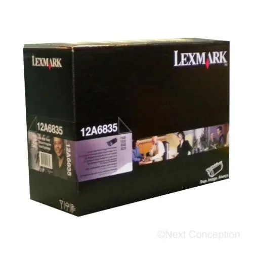 12A6835 T52x High Yield Prebate Cartridge Black (20K) 1