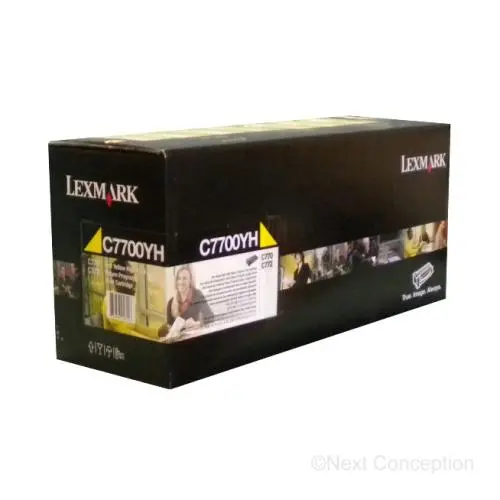C7700yh C77x/X772e Yellow High Yield Return Cartridge (10K) 1