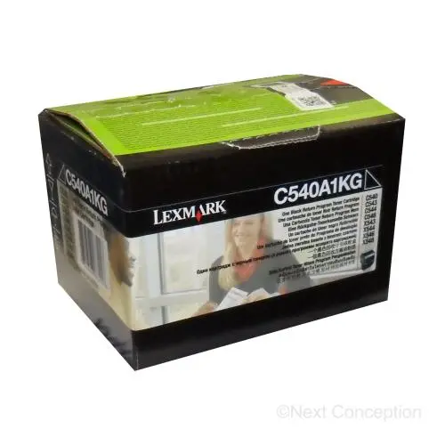 C540a1kg C54x/X54x Black Return Program Toner Cartridge, 1K 1
