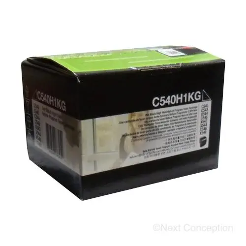 C540h1kg C54x/X54x Black High Yield Return Program Toner Car 1
