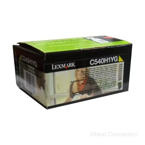 C540h1yg C54x/X54x Yellow High Yield Return Program Toner Ca 1