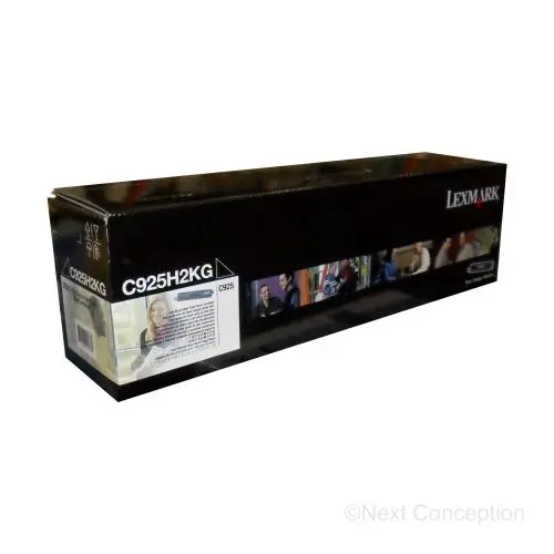 C925h2kg Lexmark C925 Black High Yield Toner Cartridge 1
