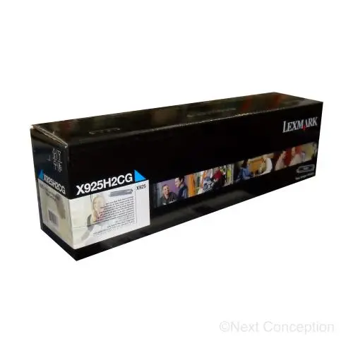 C925h2cg Lexmark C925 Cyan High Yield Toner Cartridge 1