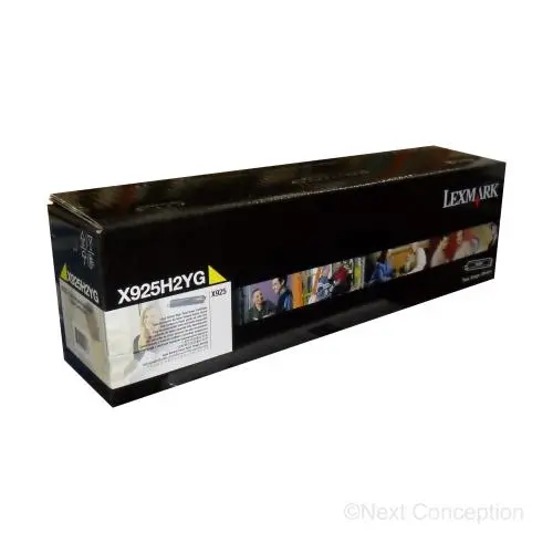 C925h2yg Lexmark C925 Yellow High Yield Toner Cartridge 1