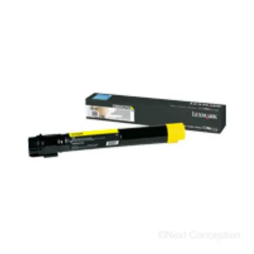 C950x2yg Lexmark C950 Yellow Toner Cartridge  22K 1