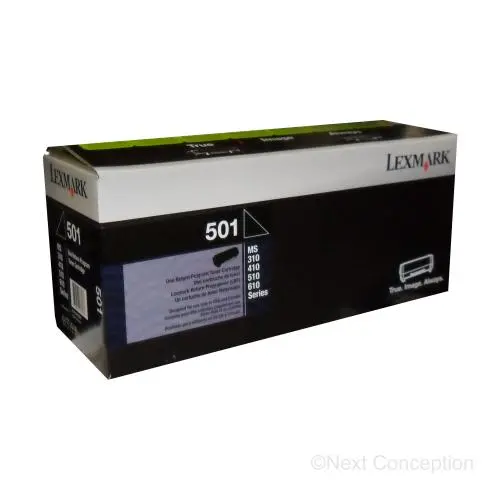 50F1000  Lexmark #501 Return Program Toner Cartridge 1