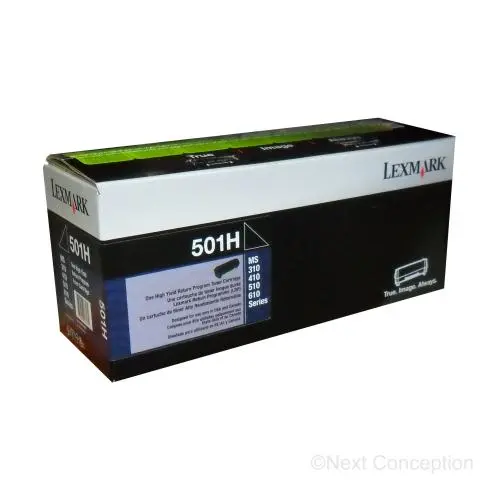 50F1h00 Lexmark #501H High Yield Return Program Toner Cartr 1