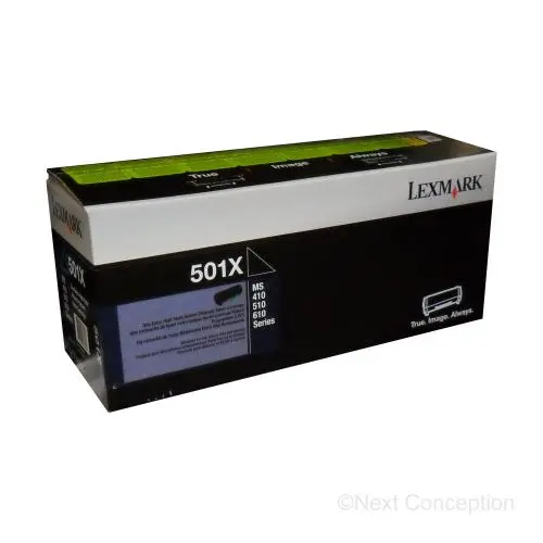 50F1x00 Lexmark #501X Extra High Yield Return Program Toner 1