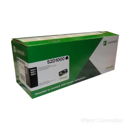 52D1000 Lexmark 521 Return Program Toner Cartridge 1