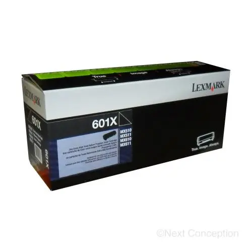 60F1x00 Lexmark #601X Extra High Yield Return Program Cartri 1