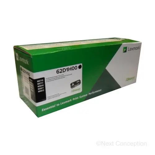 62D1h00 Lexmark #621H High Yield Return Program Toner Cart 1