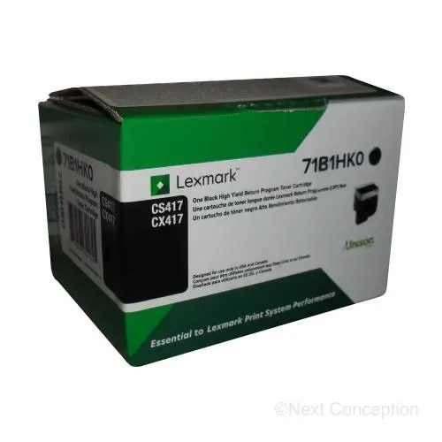 71B1hk0 Lexmark Cs/X417/517 Black Hy Return Program Toner 6K 1