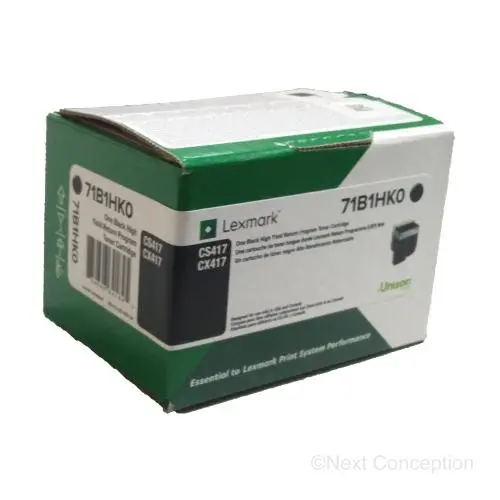 71B1xk0 Lexmark Cs/X517 Black Xhy Return Program Toner 8K 1
