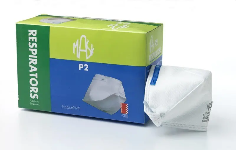 Respirator " Mask " P2 Horizontal Flat Fold 1