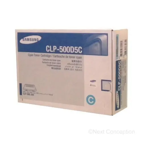 Clp500d5c/See Single Piece Cyan Toner For Clp500 Series (5 1