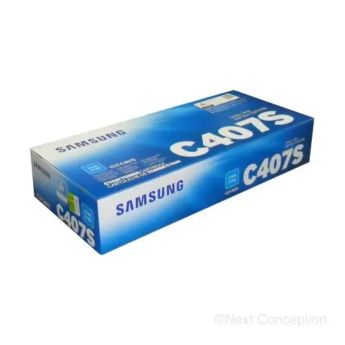 Su001a Sam Cltc407s Cyan Toner Cartridge 1