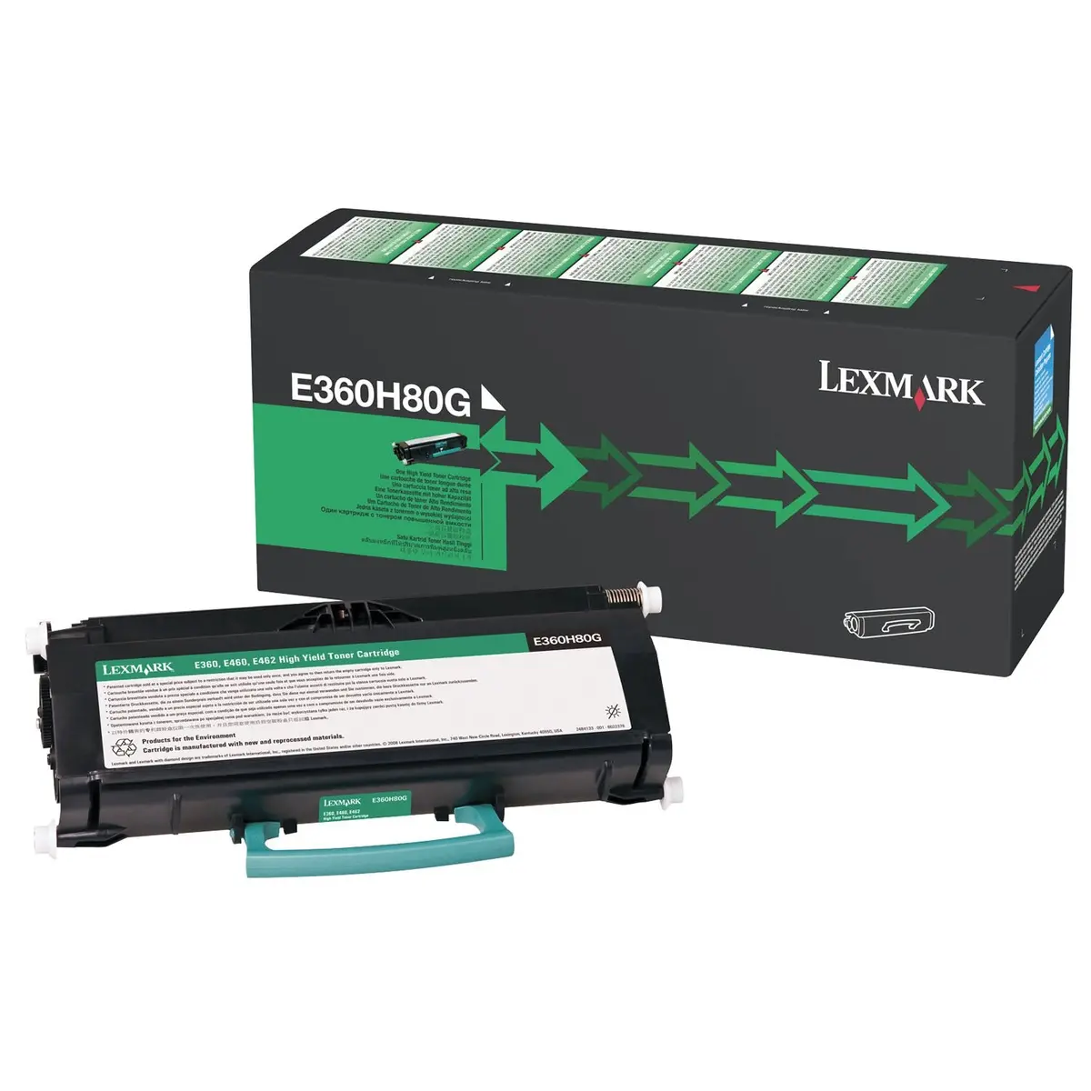 E360h80g E360, E460, E462 High Yield Factory Reconditioned T 1