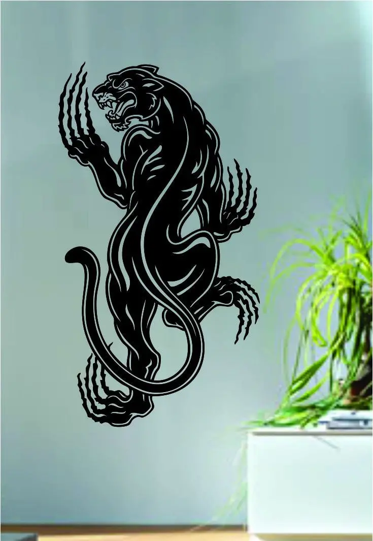Panther Version 2 Animal Tattoo Design Decal Sticker Wall Vinyl Decor Art 1