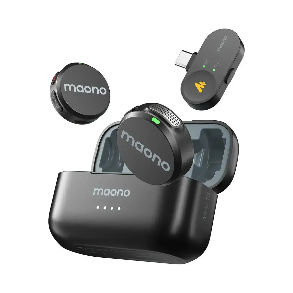 Maono - Wave T5 Wireless Lavalier Microphone - Bezprzewodowy Mikrofon 1