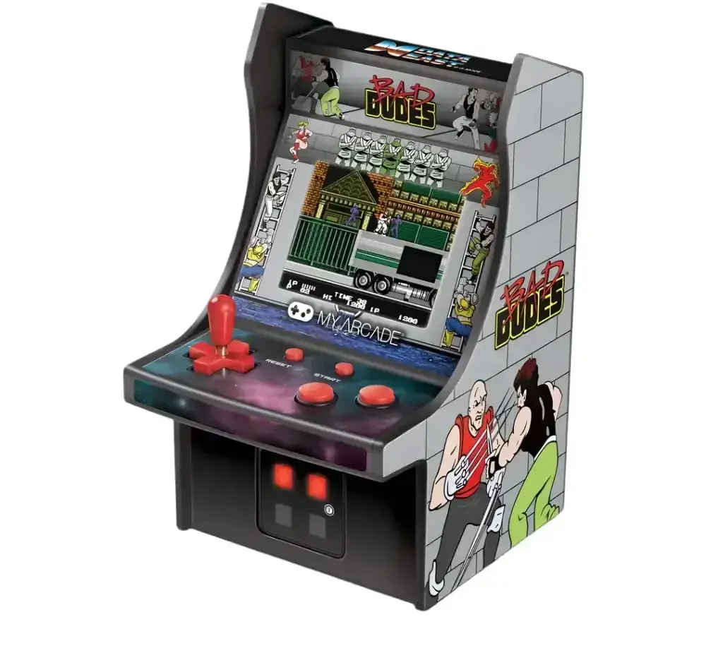 My Arcade - Bad Dudes Micro Player Dgunl-3214 - Kolekcjonerska Konsola Do Gier Retro 1