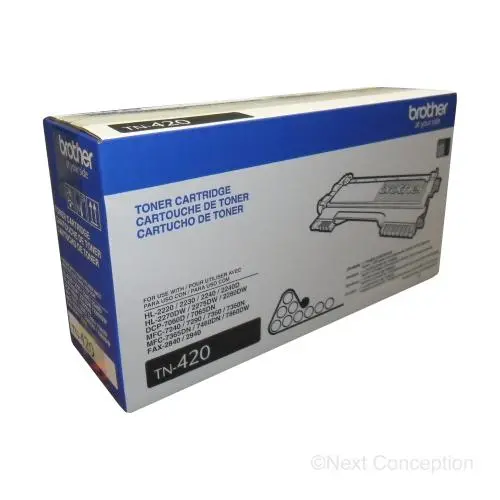 Tn420 Toner Cartridge Regular Yield For Hl2240 / Hl2270dw 1