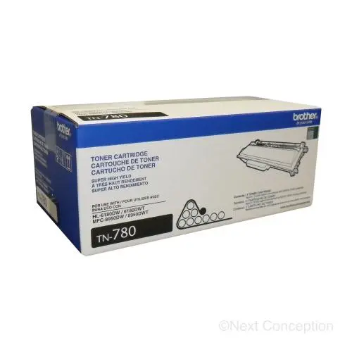 Tn780 Brother Toner For Hl6180dw & Mfc8950dw Only [12K] 1