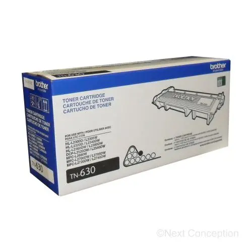 Tn630 Brother 1.2K Toner For Hll2360dw/2320D/2380Dw, Mfcl274 1