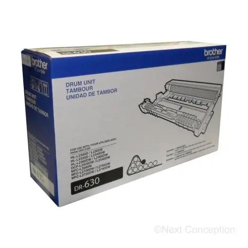 Dr630 Drum Unit 12K For Hll2360dw/2320D/2380Dw, Mfcl2740dw 1