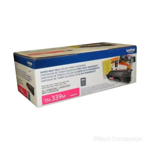 Tn339m Brother Magenta Toner 6K For Mfcl9550cdw/Hll9200cdw 1