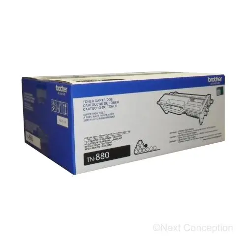Tn880 Brother Toner 12K For Hll6200dw, Hll6250dw, Hll6400 1