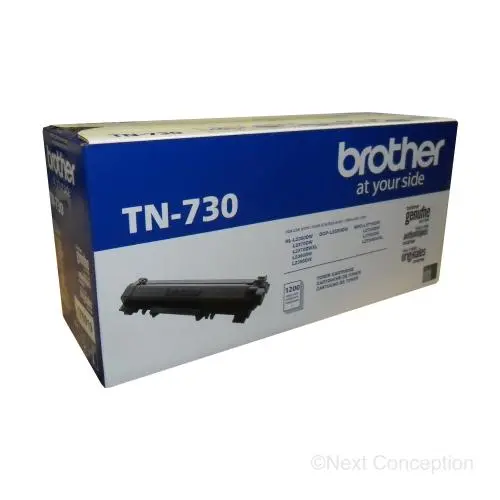 Tn730 Toner For Hll2370dw/2390/95Dw, Dcpl2550dw, Mfcl2710/30 1
