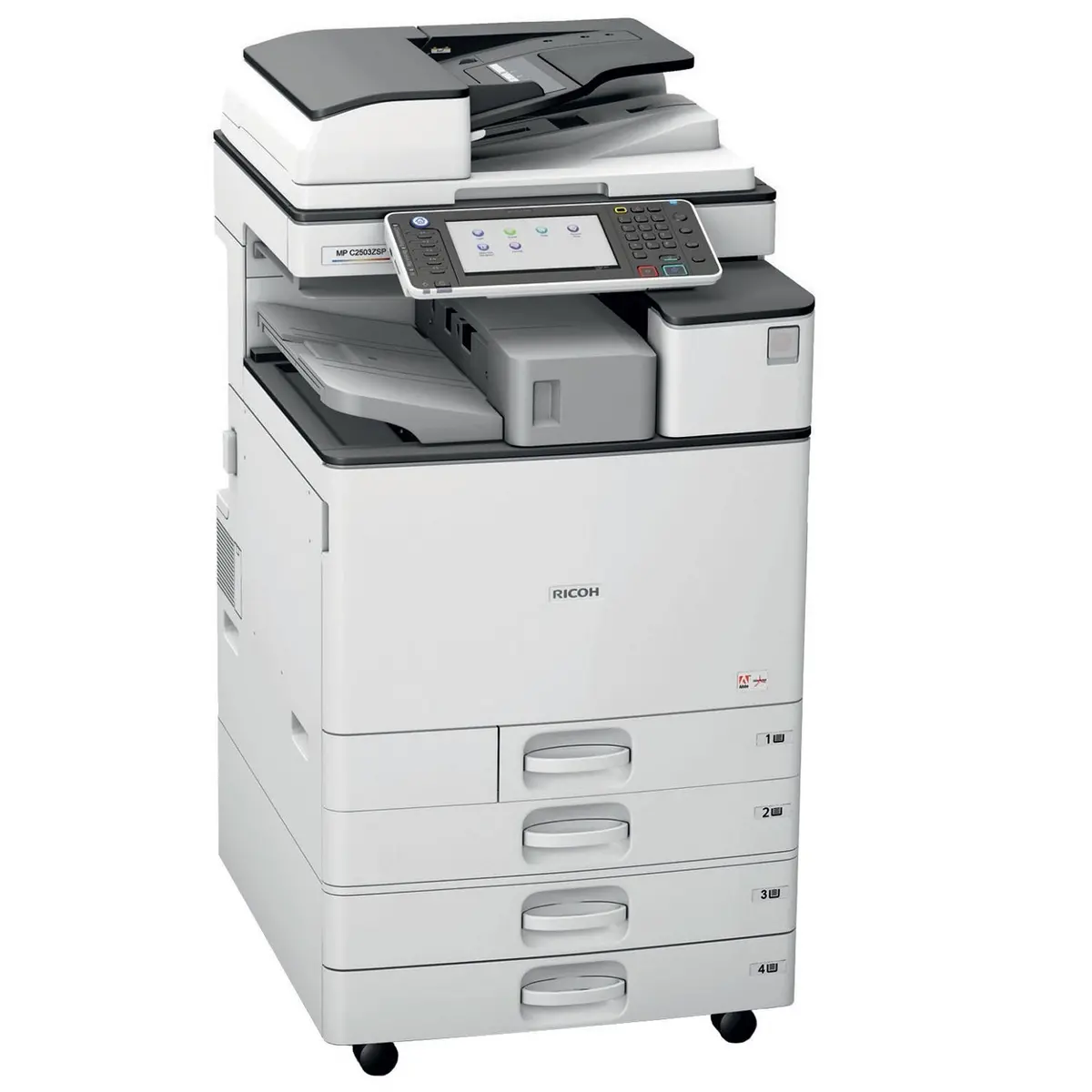 $72/Month Ricoh Mp C3003 Color Laser Multifunction Photocopier Machine With Finisher Stapler Copier Color Printer For Sale - Easy To Use Color Printer And Better For Your Business 2