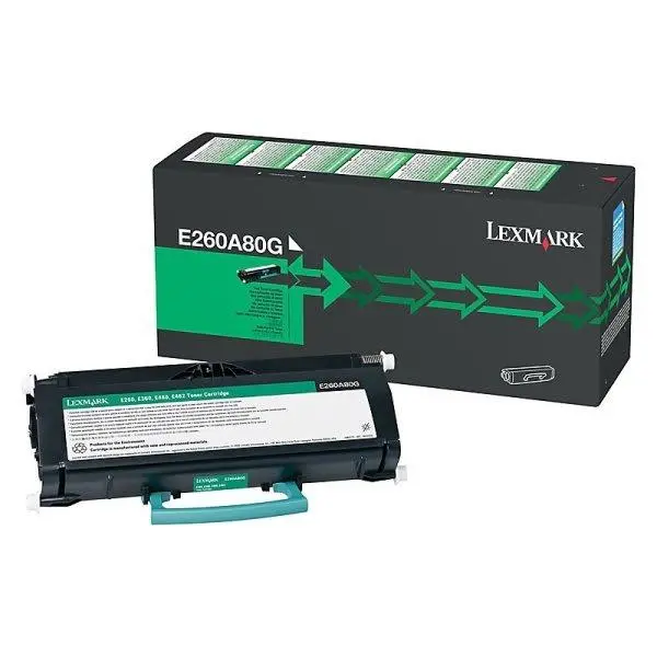 E260a80g E260, E360, E460, E462 Factory Reconditioned Toner 1