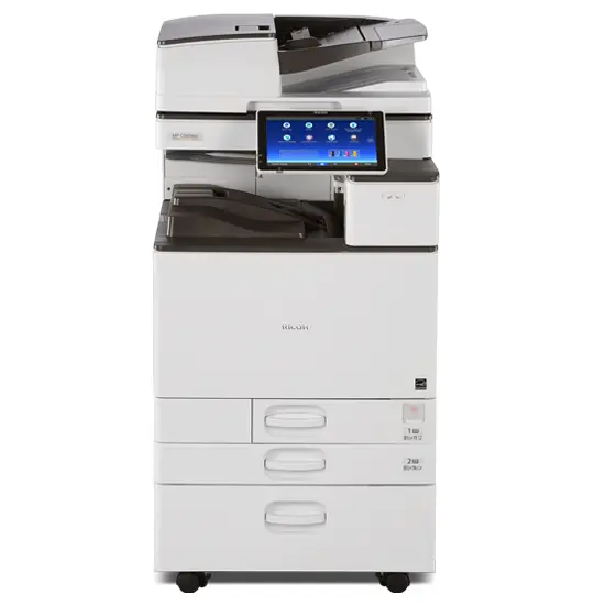 $64/Month Ricoh Mp C3504ex Office Color Laser Multifunction Printer Machine | Copy, Scan, Optional Fax With 1200 X 1200 Dpi Print Resolution 2